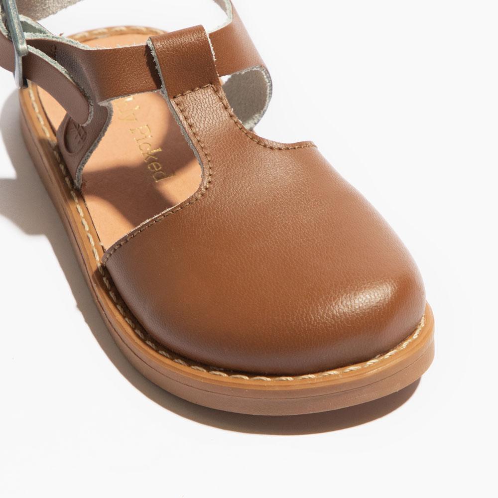 Cognac Newport Clog Newport Sandal by Freshly Picked – Don't Panic Shoes