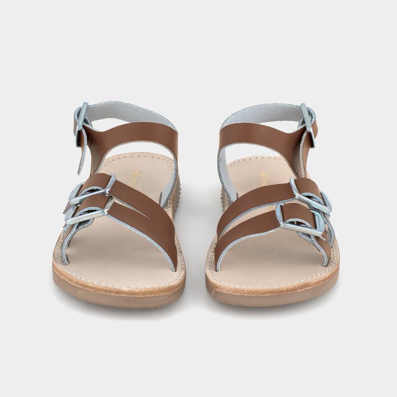 Cognac Rockaway Rockaway Sandal by Freshly Picked – Don't Panic Shoes