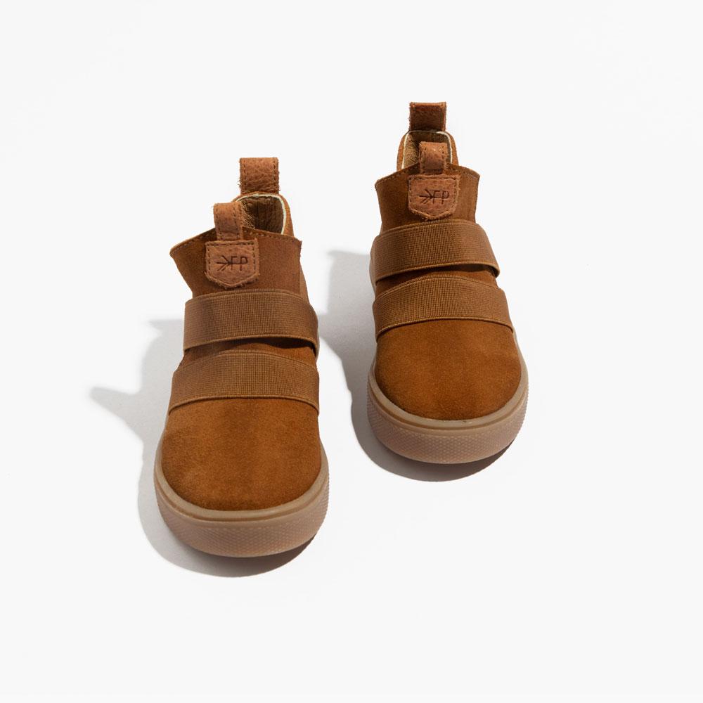 Cognac Suede Oakland Sneaker Oakland Sneaker by Freshly Picked – Don't Panic Shoes