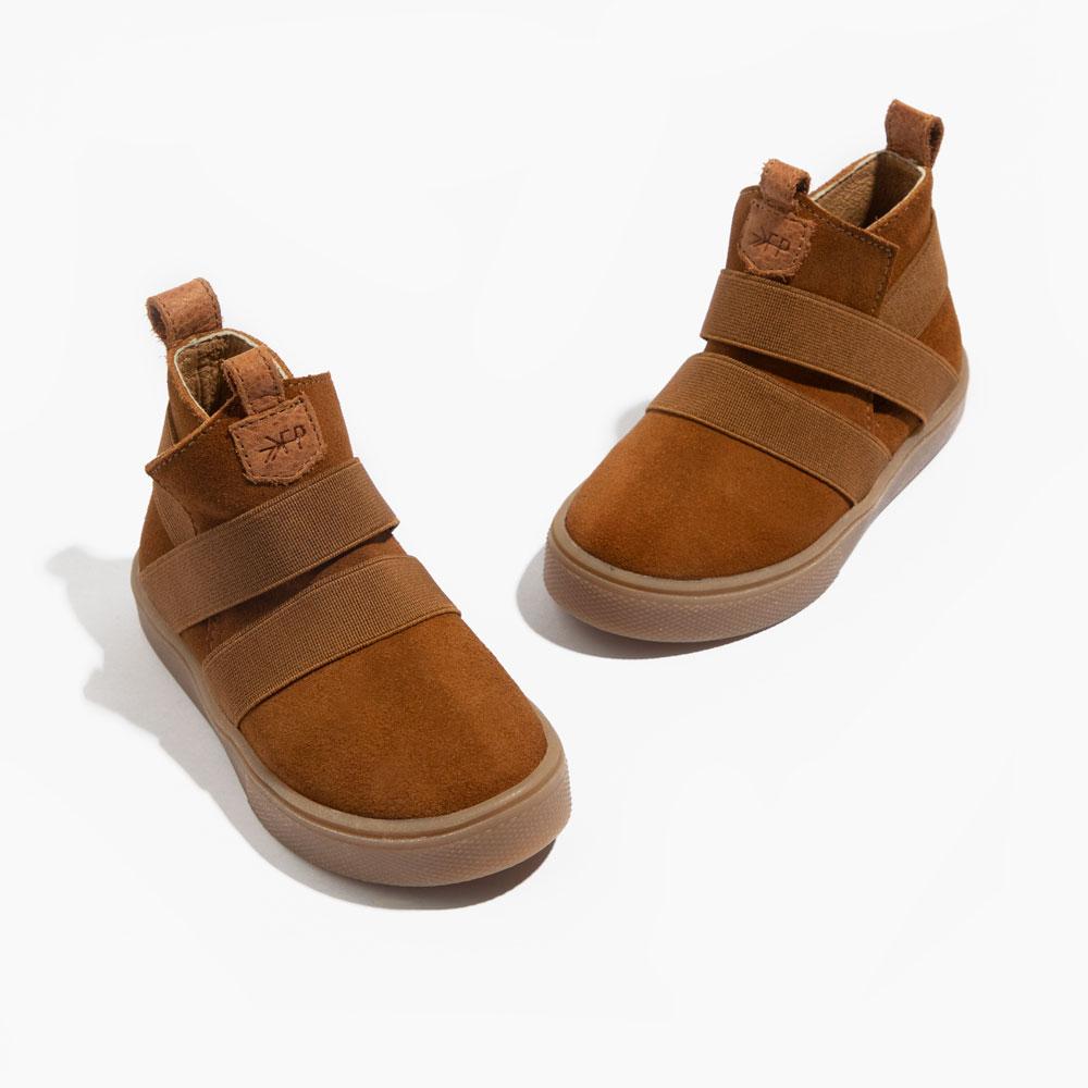 Cognac Suede Oakland Sneaker Oakland Sneaker by Freshly Picked – Don't Panic Shoes