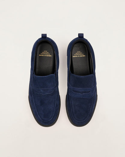 Cohiba Sl30 Dark Navy Skate Loafer Footwear by Hours Is Yours – Don't Panic Shoes