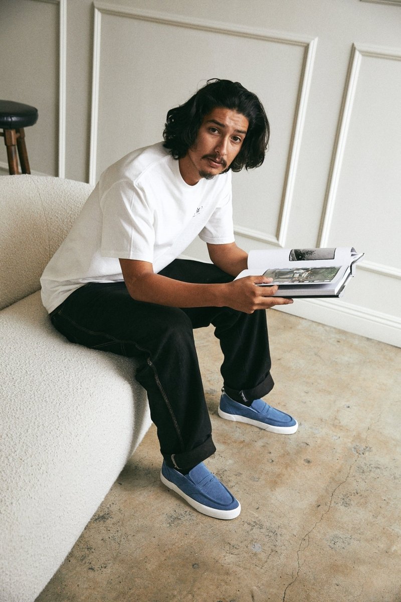 Cohiba Sl30 Loafer Modern Blue Final Inventory Sale Footwear by Hours Is Yours – Don't Panic Shoes