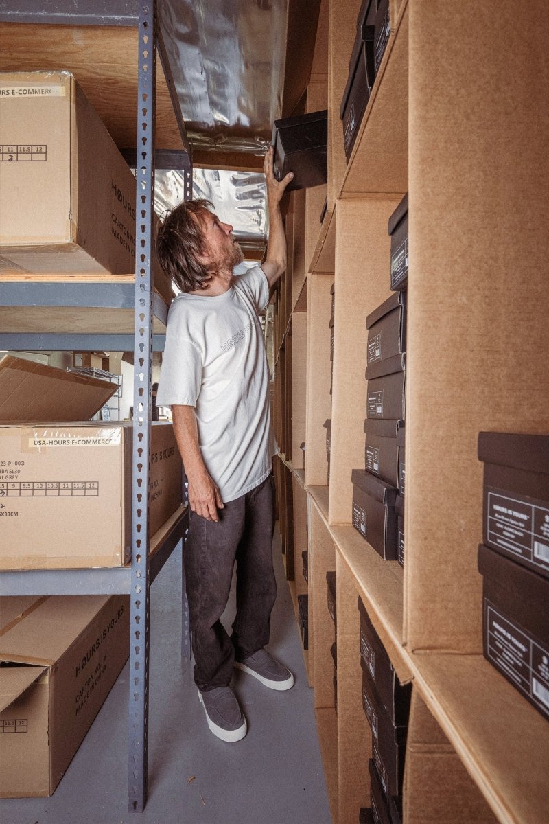 Cohiba Sl30 Skate Loafer Grey Footwear by Hours Is Yours – Don't Panic Shoes