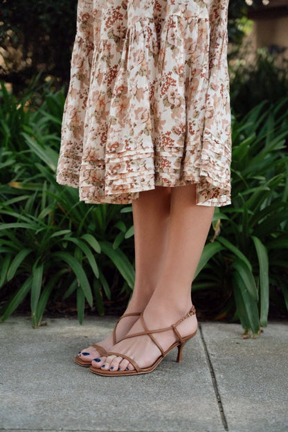 Colette Leather Sandal Women's Shoes by Allegra James – Don't Panic Shoes