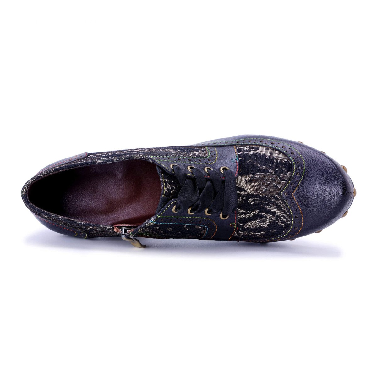 ColorStepshoes Retro Handmade Women’s Black Leather Pumps Heels by Colorstepshoes – Don't Panic Shoes