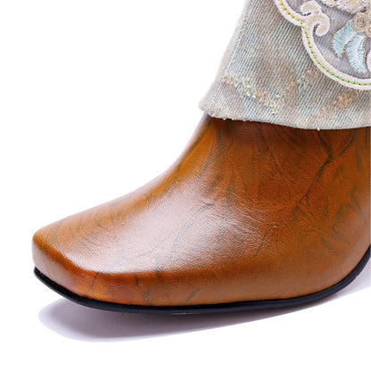 Colorstepshoes Unique Collar Ankle Boots ankle boots by Colorstepshoes – Don't Panic Shoes