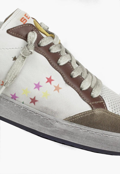 Constantinople Sneaker Premium Genuine Leather White Tan MEN SHOES by Sepol Shoes – Don't Panic Shoes