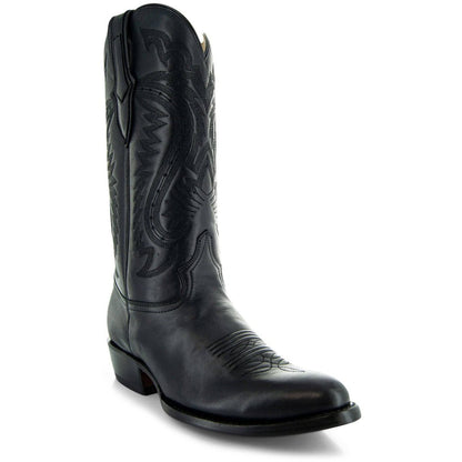 Cowboy Dress Boots | Mens Classic Round - Toe Boots (H7001) Cowboy Boots by Soto Boots – Don't Panic Shoes