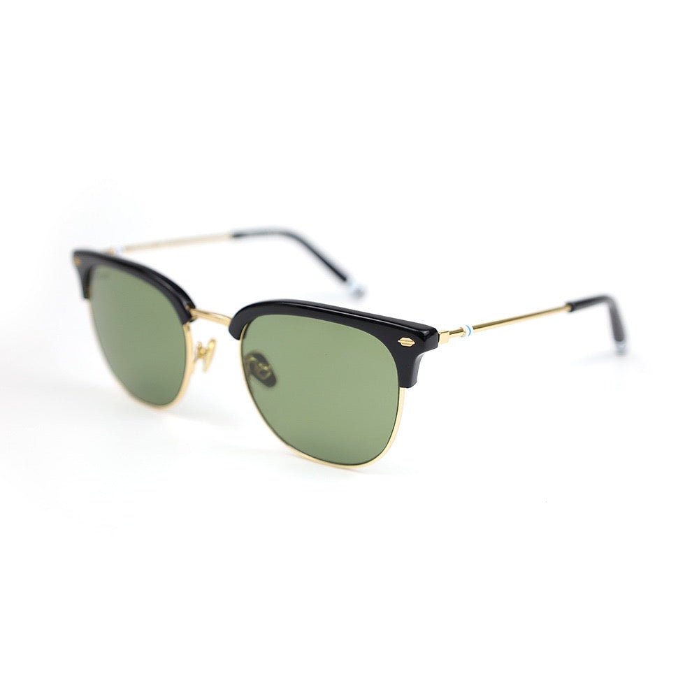 Culloden Sunglasses Tortoise Acetate And Metal Blue Grey Sunglasses by Out East Eyewear – Don't Panic Shoes