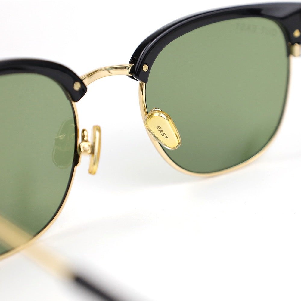 Culloden Sunglasses Tortoise Acetate And Metal Blue Grey Sunglasses by Out East Eyewear – Don't Panic Shoes