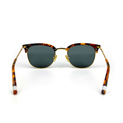 Culloden Sunglasses Tortoise Acetate And Metal Blue Grey Sunglasses by Out East Eyewear – Don't Panic Shoes