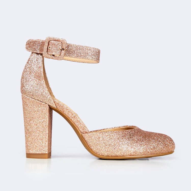 Cuppy | Champagne Heels by J.Adams – Don't Panic Shoes