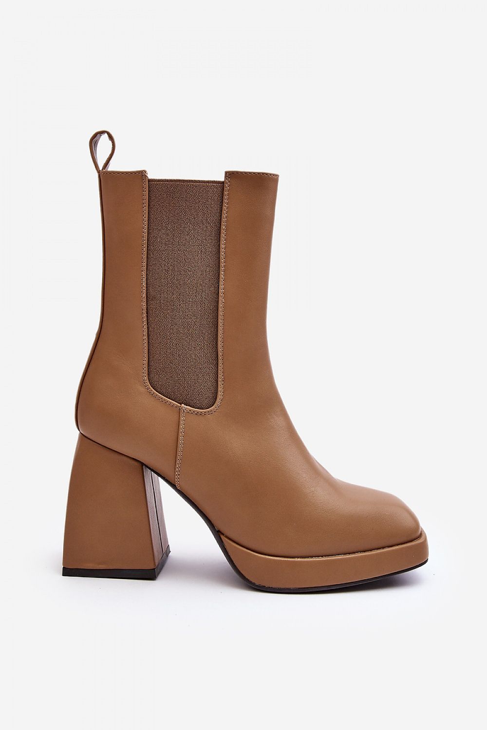 Vallorea Square-Toe Platform Boots