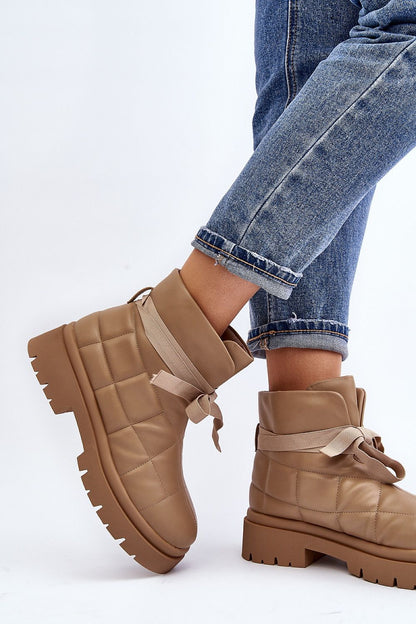 Velda Quilted Slip-On Winter Boots