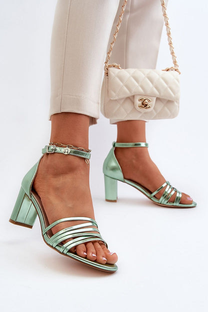 Elvarine Strappy Post Heel Sandals