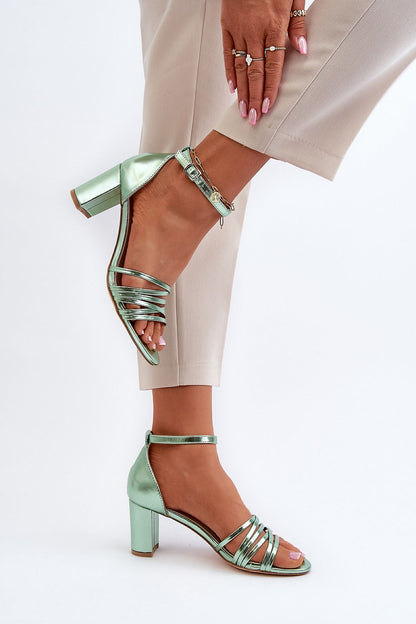 Elvarine Strappy Post Heel Sandals