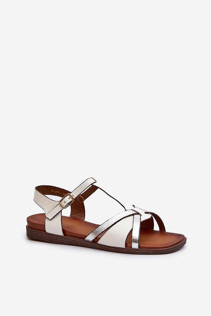 Delvene Buckled Flat Sandals