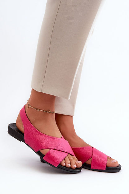 Talmea Soft-Strap Leather Sandals