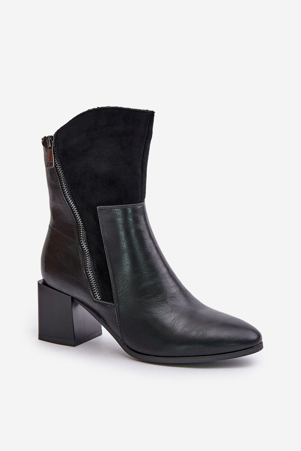 Verida Zip-Heel Winter Boots Women’s Vegan Leather