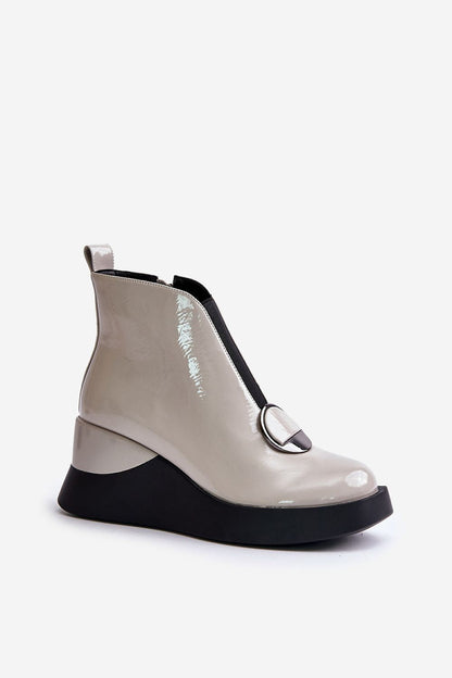 Bravina Platform Ankle Boots