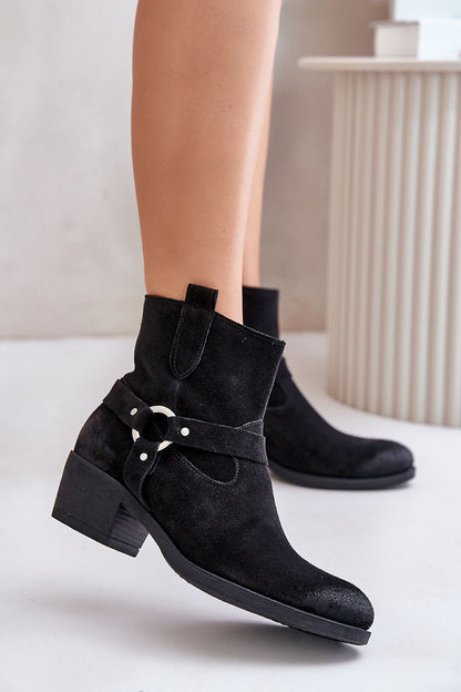 Eranise Suede Cold-Weather Boots
