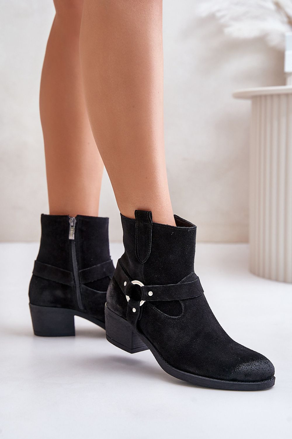 Eranise Suede Cold-Weather Boots