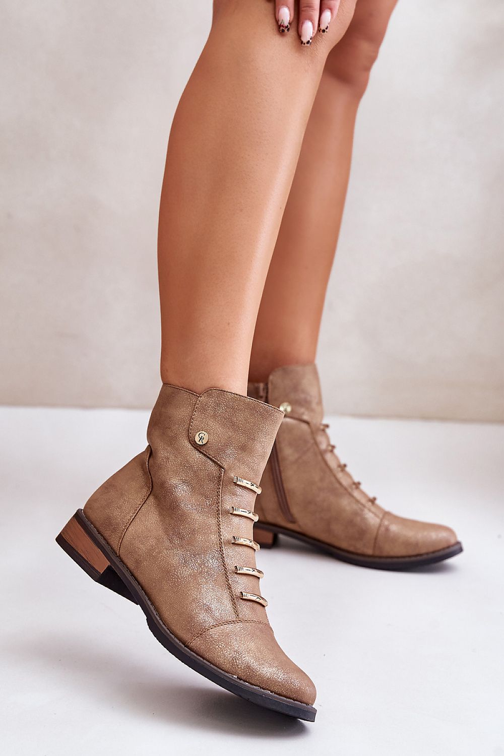 Norelle Minimal Zip Boots