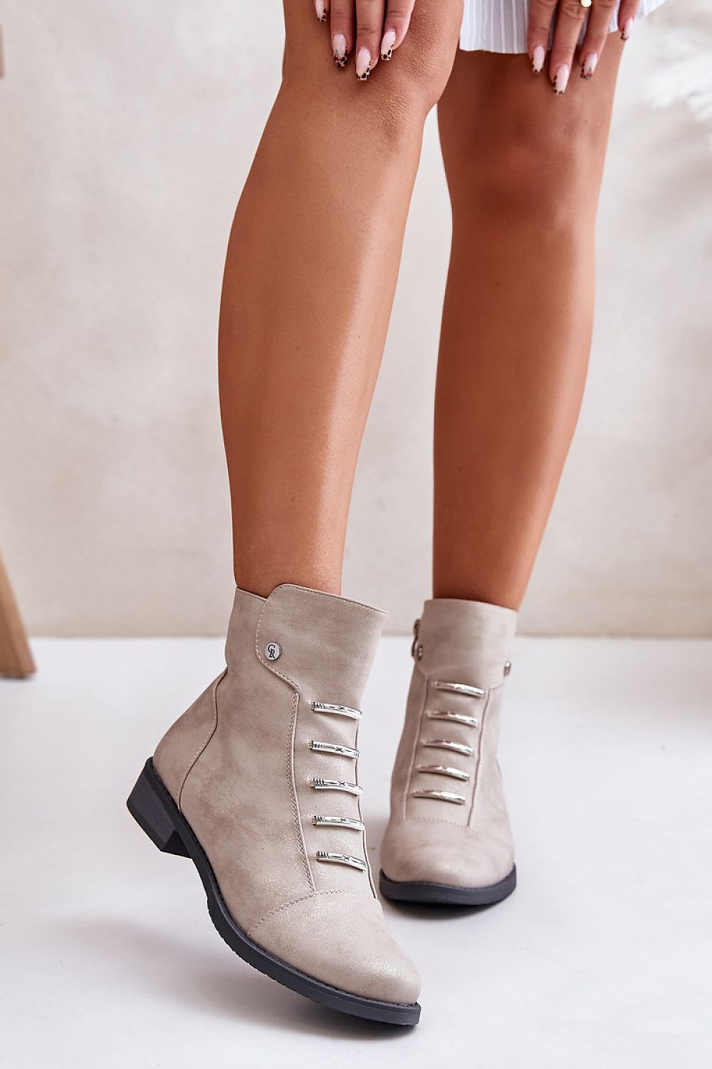 Norelle Minimal Zip Boots