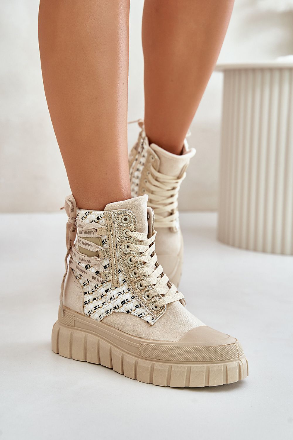 Vernala High Platform Sneakers