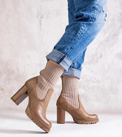 Nuvarelle Stiletto Ankle Boots