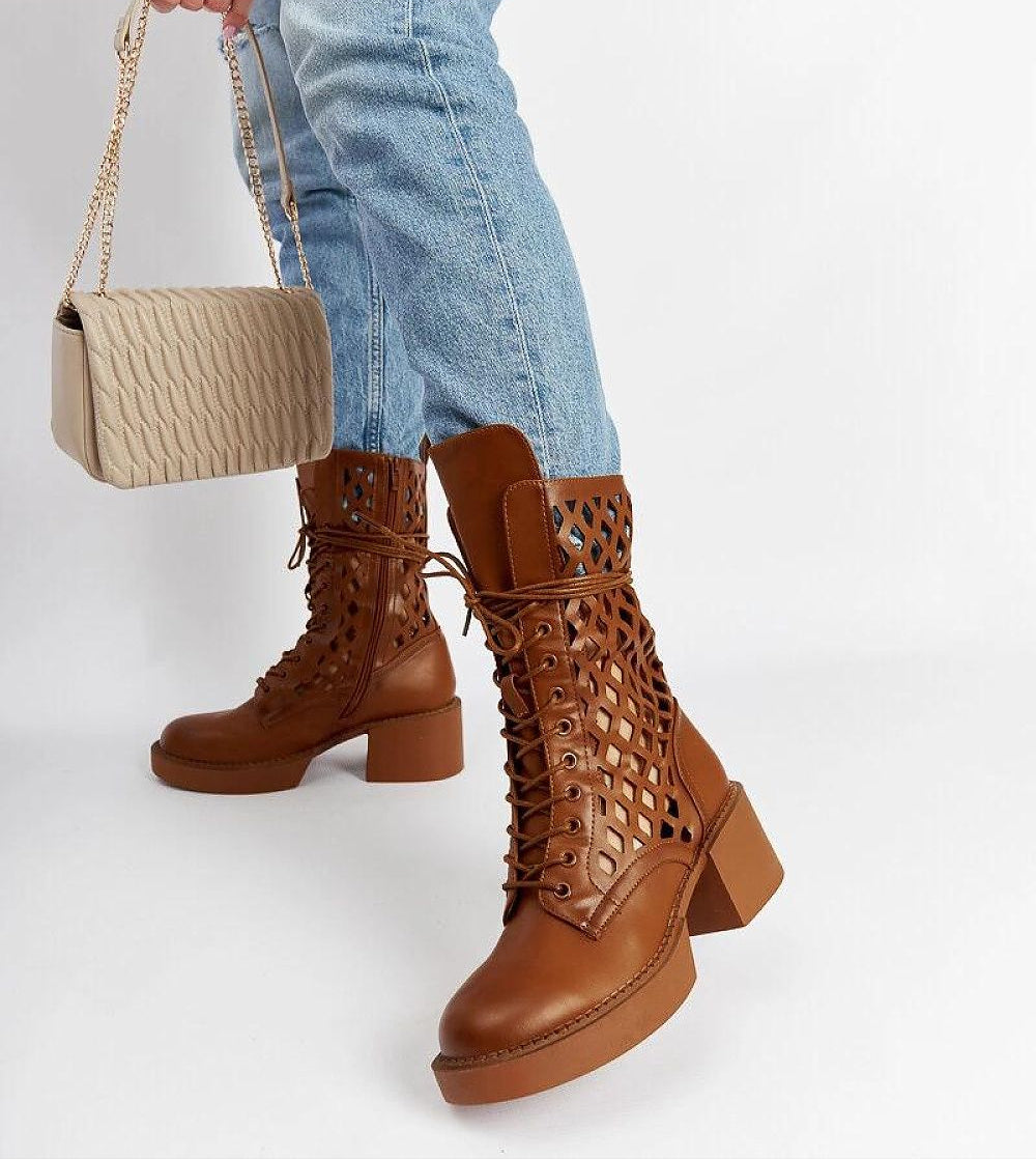 Zenvaira Laced Winter Ankle Boots