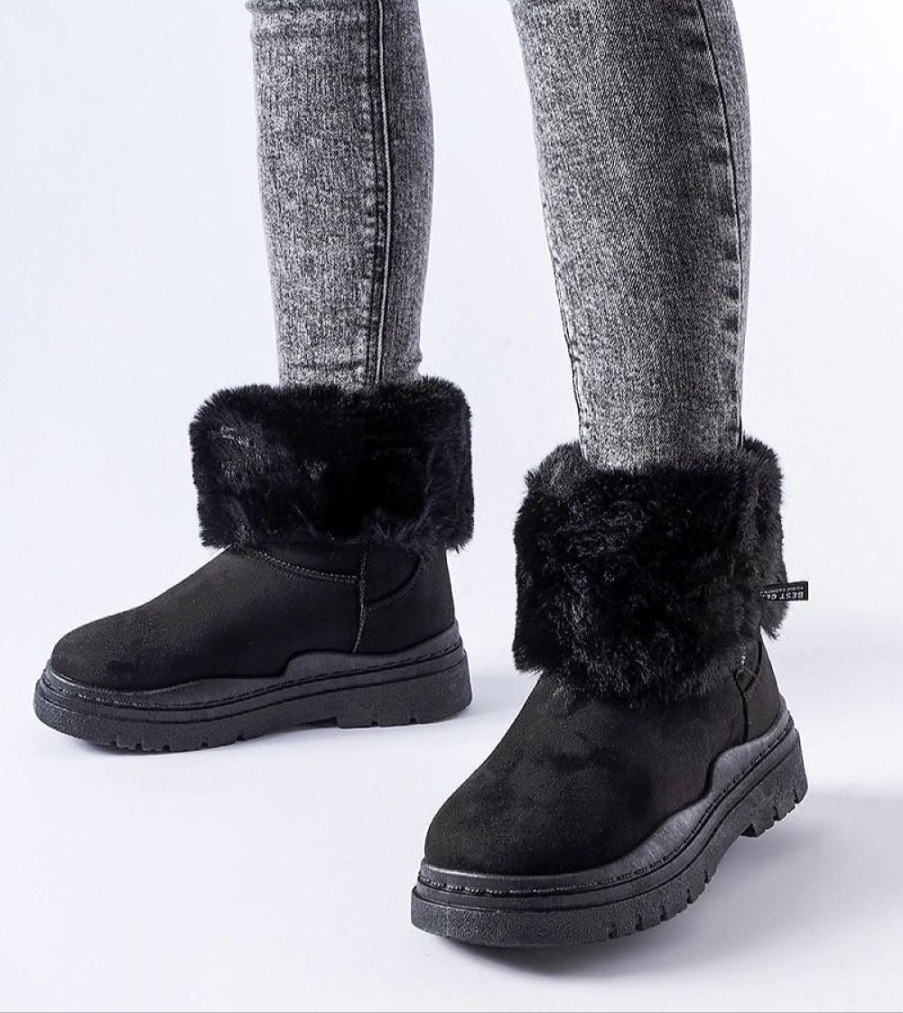 Cendara Zip-Up Winter Snow Boots