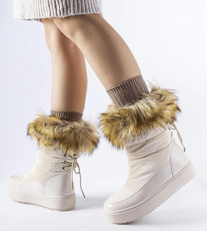 Igne Fur-Lined Winter Boots