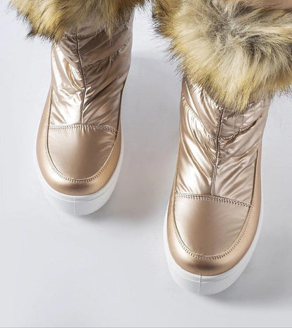 Igne Fur-Lined Winter Boots