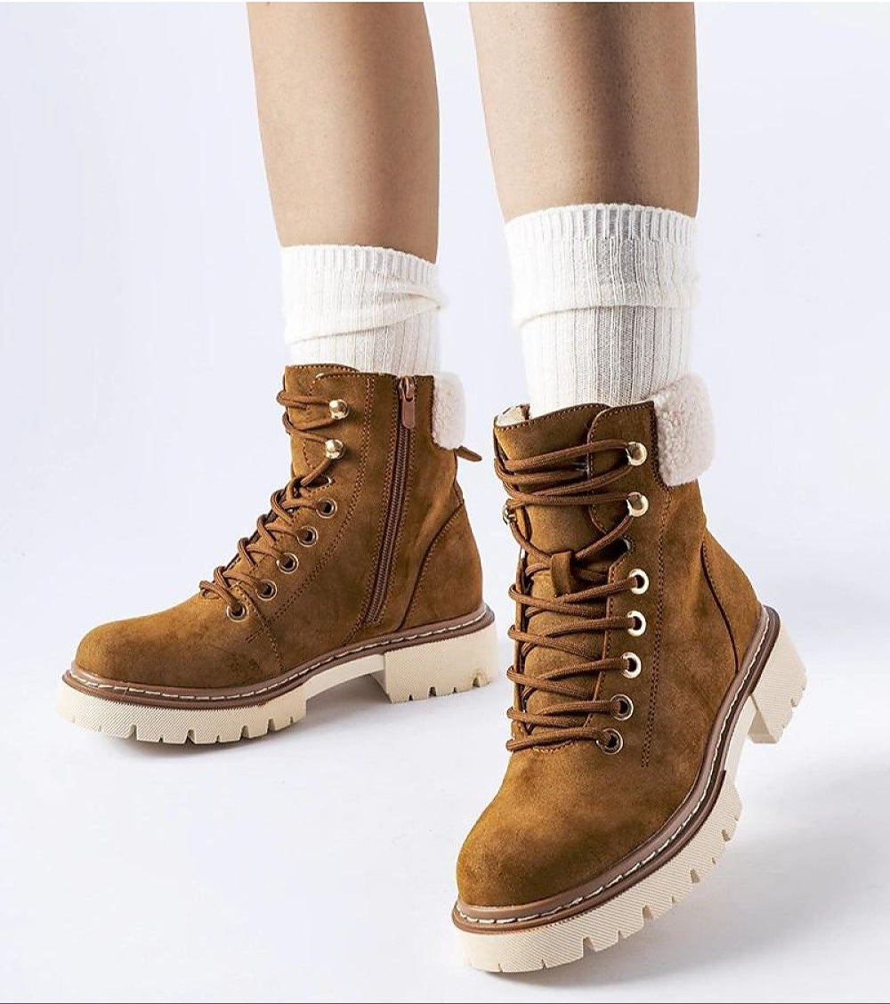 Cirema Winter Trapper Shoes Insulated Vegan Leather