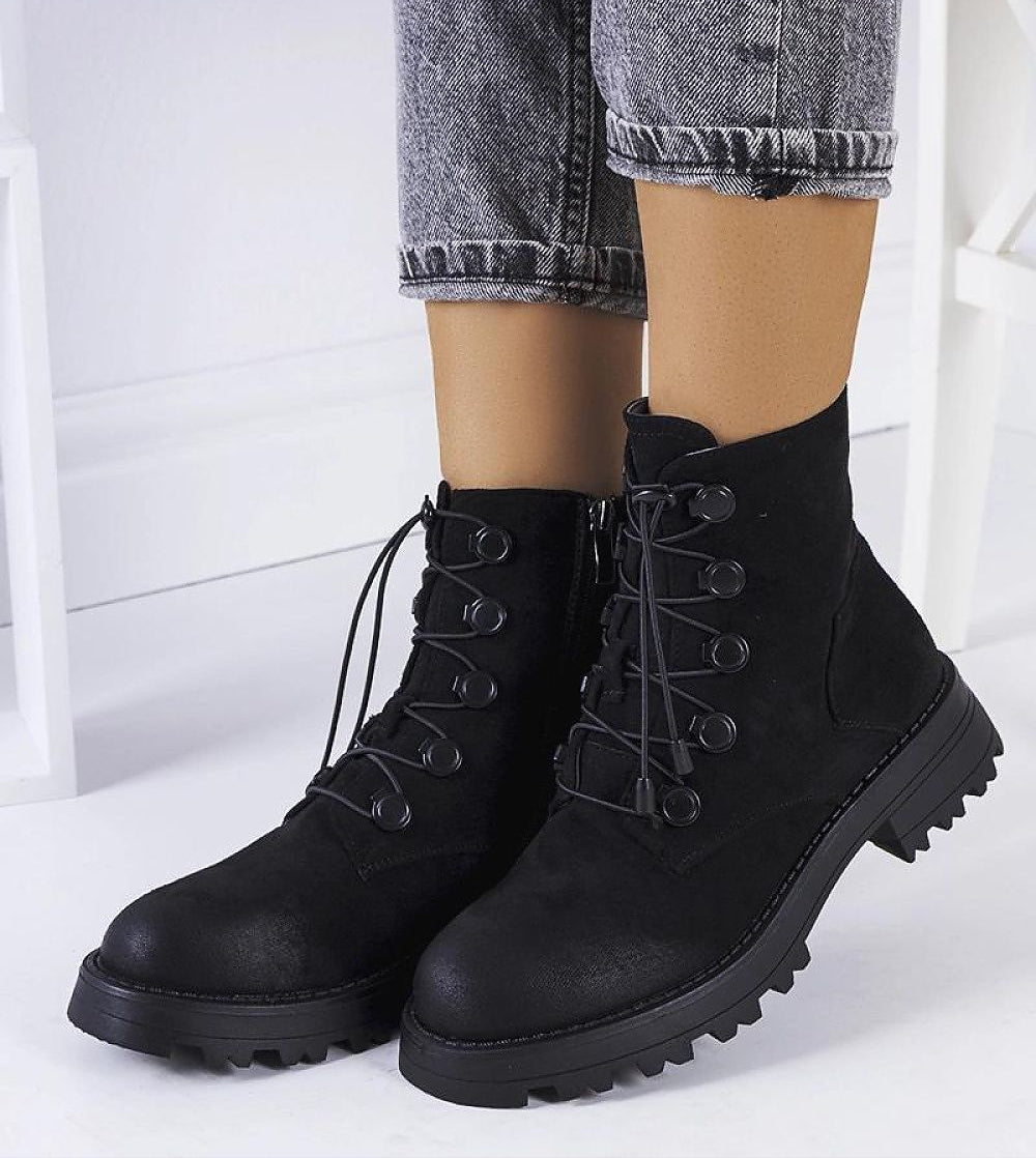 Virelda eco-suede ankle boots