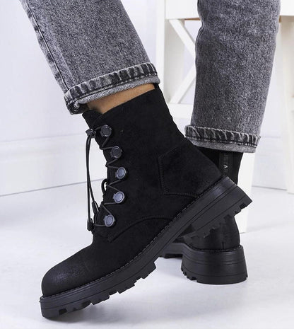 Virelda eco-suede ankle boots