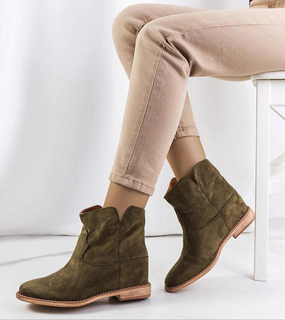 Evelari wedge ankle boots