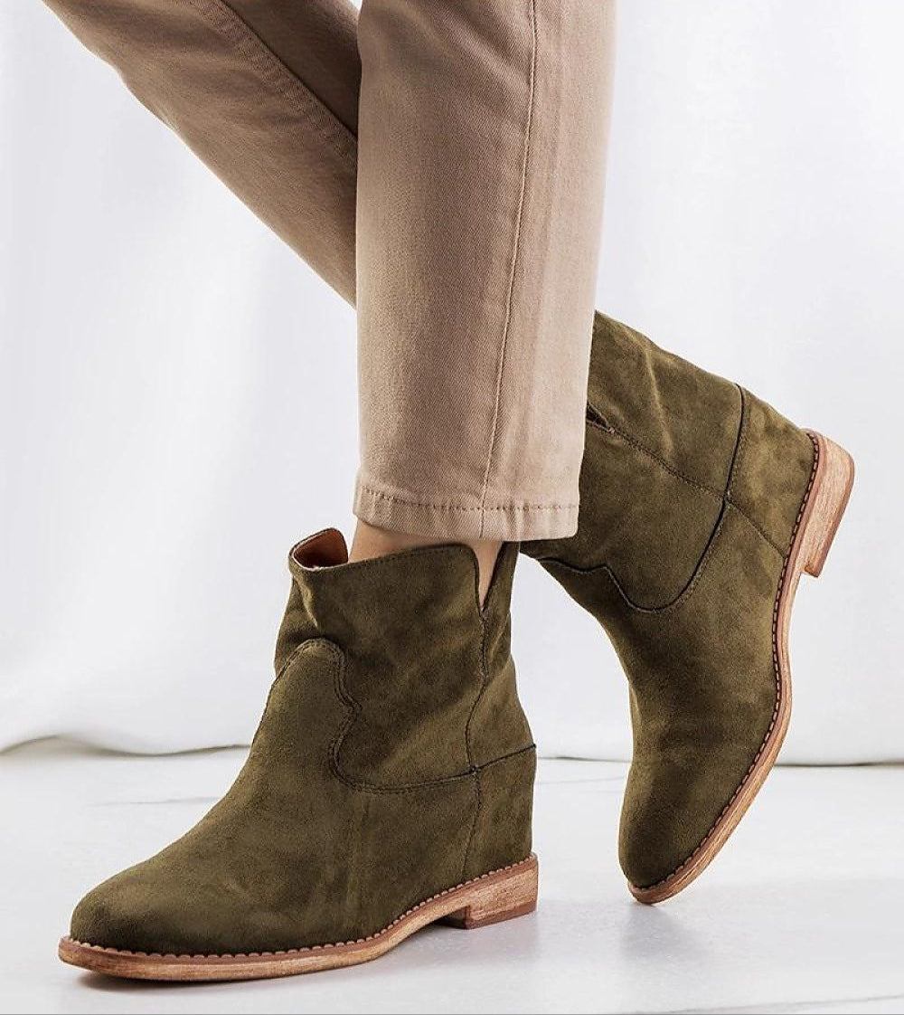 Evelari wedge ankle boots