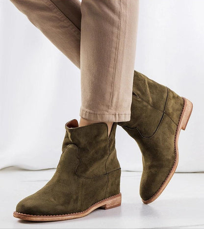 Evelari wedge ankle boots