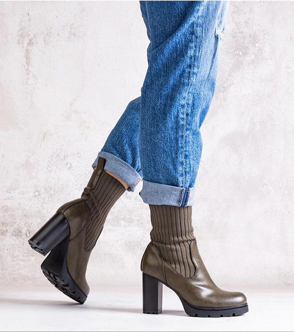 Nuvarelle Stiletto Ankle Boots