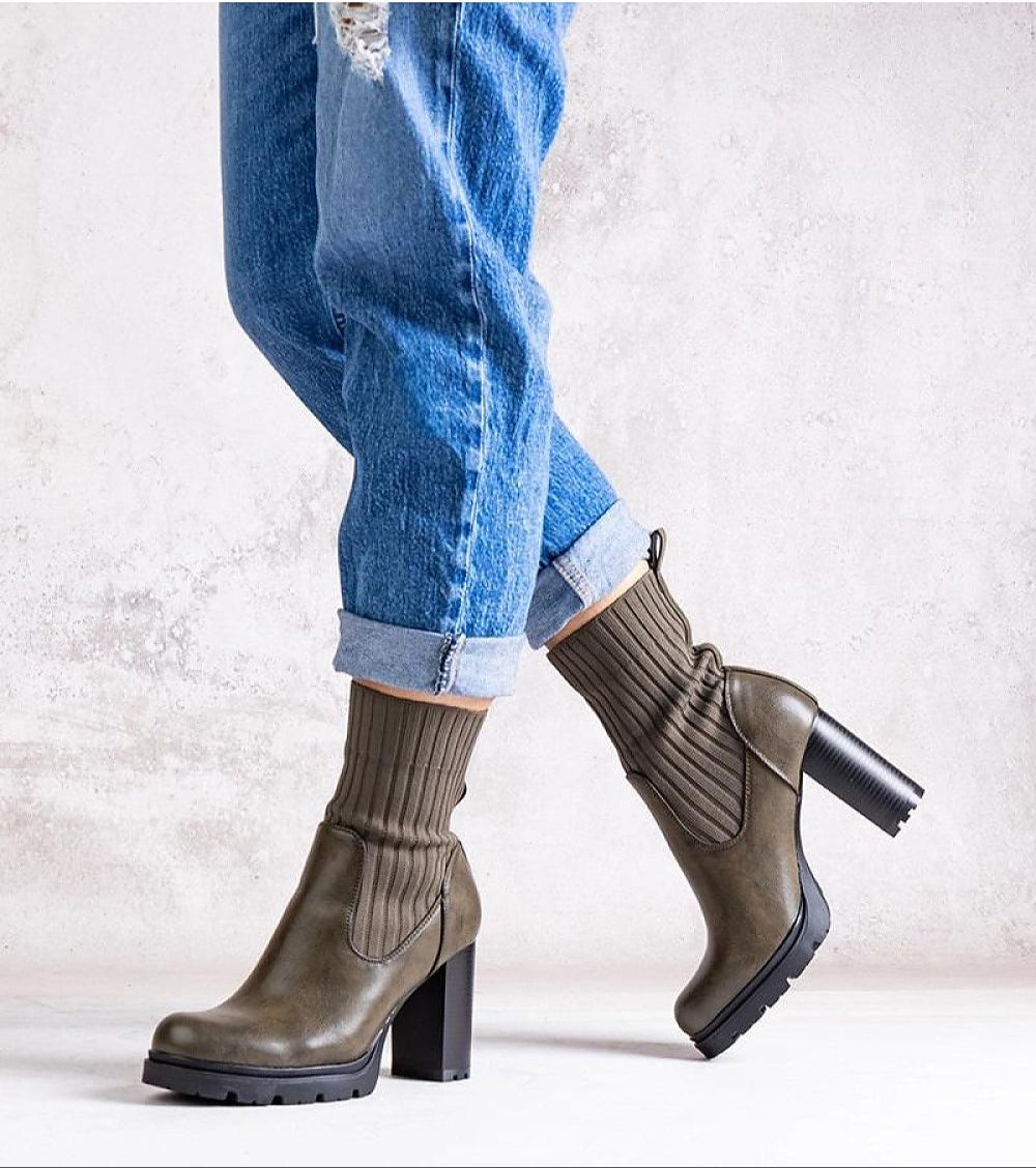 Nuvarelle Stiletto Ankle Boots