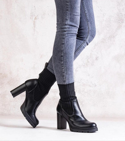 Nuvarelle Stiletto Ankle Boots