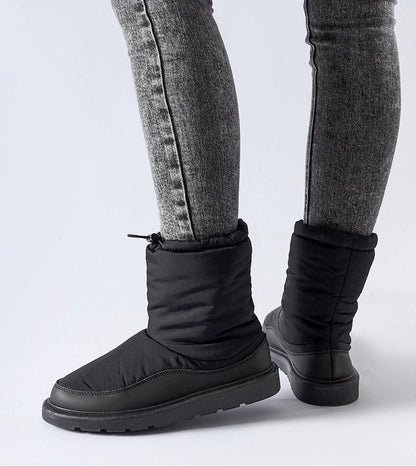 Sylverra Slip On Winter Snow Boots Insulated Waterproof