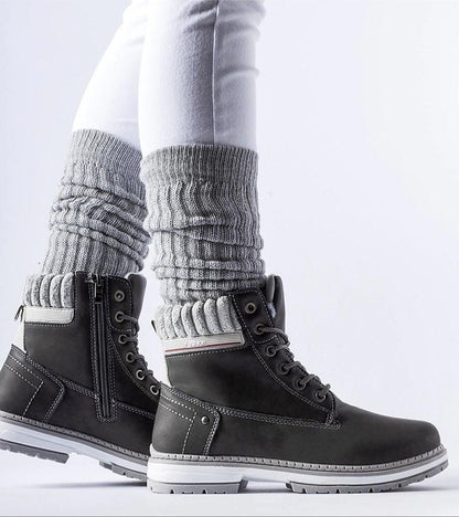 Veltrana Trappers Vegan Leather Waterproof Insulated Boots