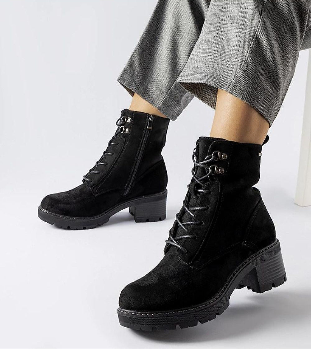 Clementina Block-Heel Winter Boots