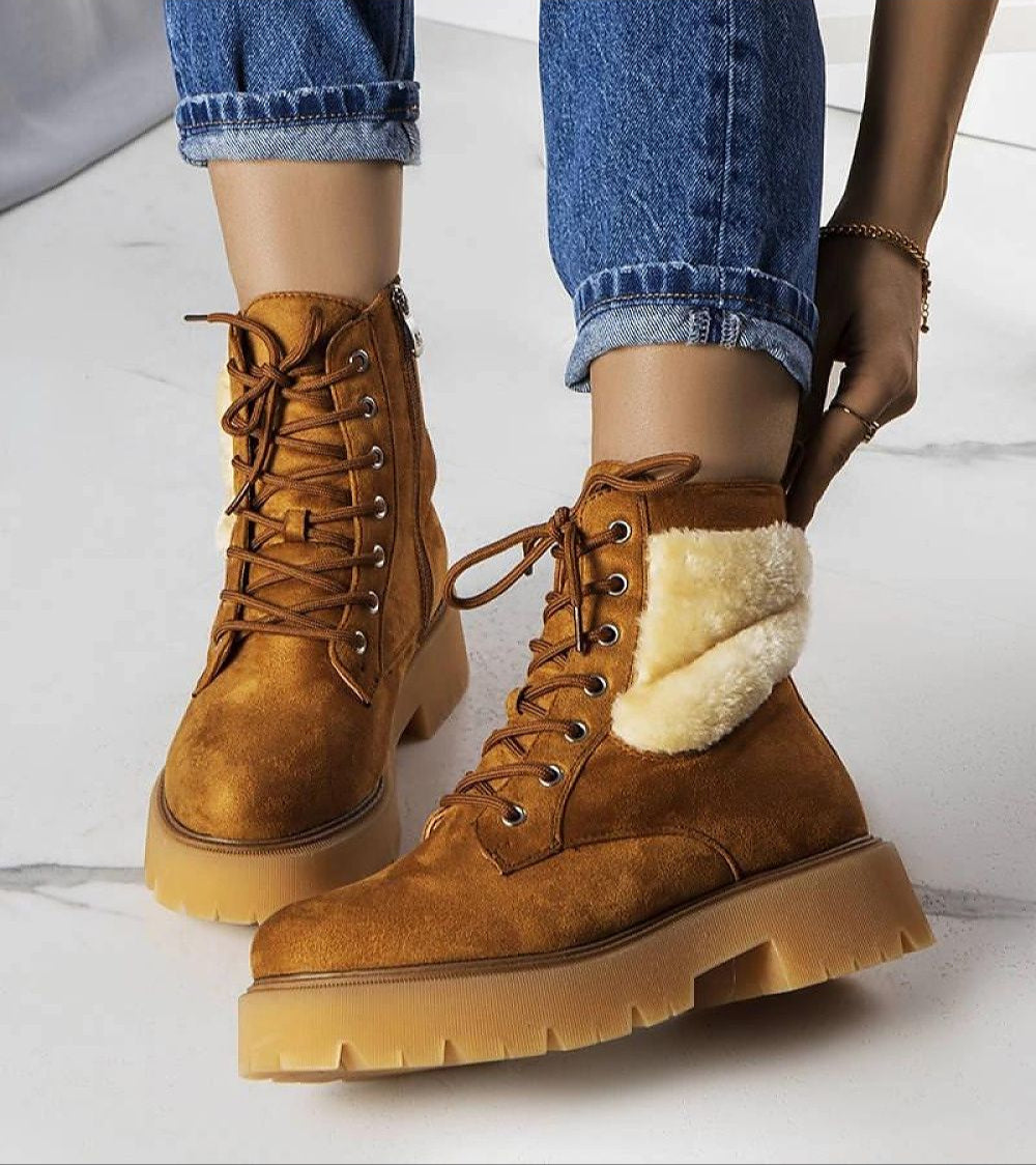 Arvenno Fur-Lined Winter Boots