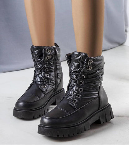 Andlina Snow Boots Fur Lined Waterproof Vegan Leather