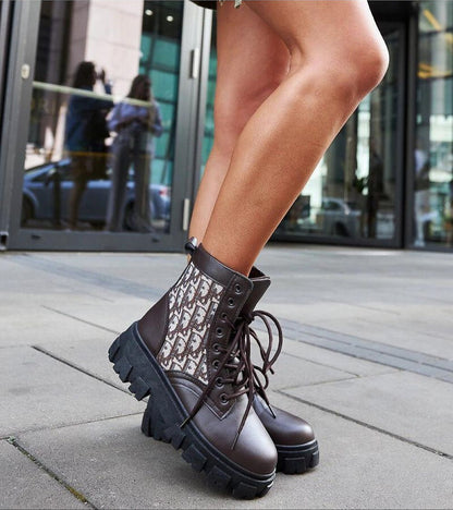 Ardenno Platform Lace-Up Boots