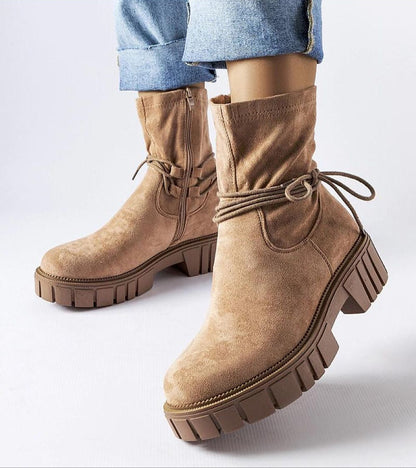 Veronea Zipped Bonded Boots